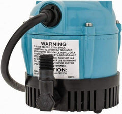 Little Giant Pumps - 1/200 HP, 3 psi, Aluminum Miniature Submersible Pump - 1/4 Inch Outlet, 6 Ft. Long Power Cord, 1.1 Amp - Caliber Tooling