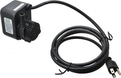 Little Giant Pumps - 1/125 HP, 3 psi, Aluminum Miniature Submersible Pump - 1/4 Inch Inlet, 1/2 Inch Outlet, 6 Ft. Long Power Cord, 0.6 Amp - Caliber Tooling