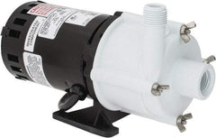 Little Giant Pumps - 1/30 HP, 14.6 Shut Off Feet, Magnetic Drive Pump - 3100 RPM, 1 Phase, 60 Hz - Caliber Tooling