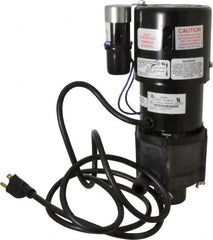 Little Giant Pumps - 1/10 HP, 10-1/2 Working PSI, 24.3 Shut Off Feet, Magnetic Drive Pump - 3000 RPM, 1 Phase, 60 Hz, 1.7 Amps - Caliber Tooling