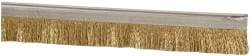 PRO-SOURCE - 5/16" Back Strip Brush Width, Stainless Steel Back Strip Brush - 1" Bristle Length, Stainless Steel, 36" OAL - Caliber Tooling