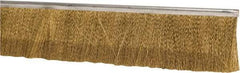 PRO-SOURCE - 5/16" Back Strip Brush Width, Stainless Steel Back Strip Brush - 2" Bristle Length, Stainless Steel, 36" OAL - Caliber Tooling