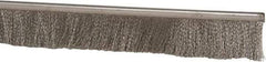 PRO-SOURCE - 5/16" Back Strip Brush Width, Stainless Steel Back Strip Brush - 2" Bristle Length, Stainless Steel, 72" OAL - Caliber Tooling