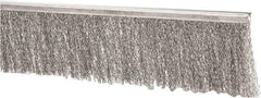 PRO-SOURCE - 5/16" Back Strip Brush Width, Stainless Steel Back Strip Brush - 3" Bristle Length, Stainless Steel, 72" OAL - Caliber Tooling