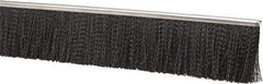 PRO-SOURCE - 1/2" Back Strip Brush Width, Stainless Steel Back Strip Brush - 4" Bristle Length, Nylon, 36" OAL - Caliber Tooling