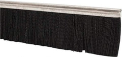 PRO-SOURCE - 5/16" Back Strip Brush Width, Stainless Steel Back Strip Brush - 2" Bristle Length, Nylon, 72" OAL - Caliber Tooling