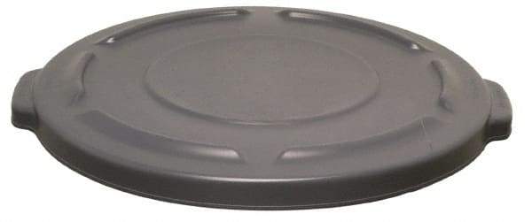 Rubbermaid - Round Lid for Use with 20 Gal Round Trash Cans - Gray, Plastic, For 2620 Brute Trash Cans - Caliber Tooling