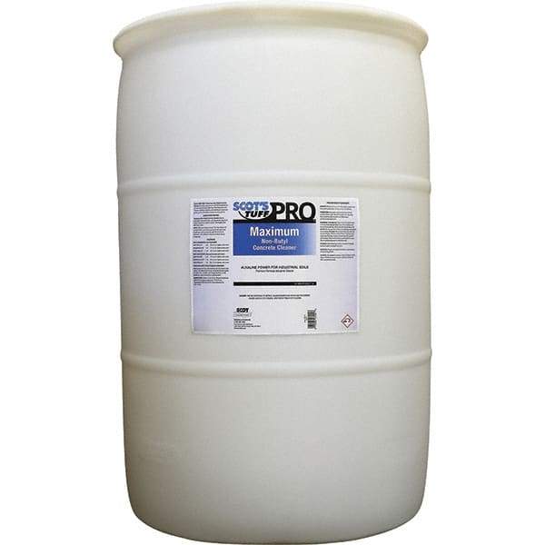 Scot's Tuff - 55 Gal Drum Hard Surface Floor & Concrete Cleaner - Use on Concrete - Caliber Tooling