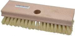 PRO-SOURCE - Tampico Scrub Brush - 8" OAL, Tapered Handle - Caliber Tooling