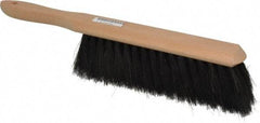 PRO-SOURCE - Horsehair Counter Duster - 2-1/2" Bristle Length, 9" Long Head, Hardwood Handle, Black - Caliber Tooling