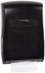 Kimberly-Clark Professional - Hands Free, Plastic Paper Towel Dispenser - 18.88" High x 13-1/4" Wide x 5.88" Deep, 2-1/2 Sleeves, Smoke (Color) - Caliber Tooling