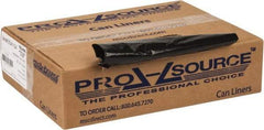 PRO-SOURCE - 1.25 mil Thick, Heavy-Duty Trash Bags - 40" Wide x 46" High, Black - Caliber Tooling