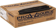 PRO-SOURCE - 0.8 mil Thick, Household/Office Trash Bags - 43" Wide x 48" High, Black - Caliber Tooling