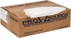 PRO-SOURCE - 0.47 mil Thick, Household/Office Trash Bags - 40" Wide x 48" High, Clear - Caliber Tooling