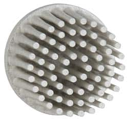 3M - 1" 120 Grit Ceramic Straight Disc Brush - Fine Grade, Type R Quick Change Connector, 5/8" Trim Length - Caliber Tooling