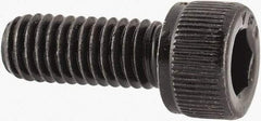 Value Collection - #10-32 UNF Hex Socket Drive, Socket Cap Screw - Alloy Steel, Black Oxide Finish, Fully Threaded, 1/2" Length Under Head - Caliber Tooling