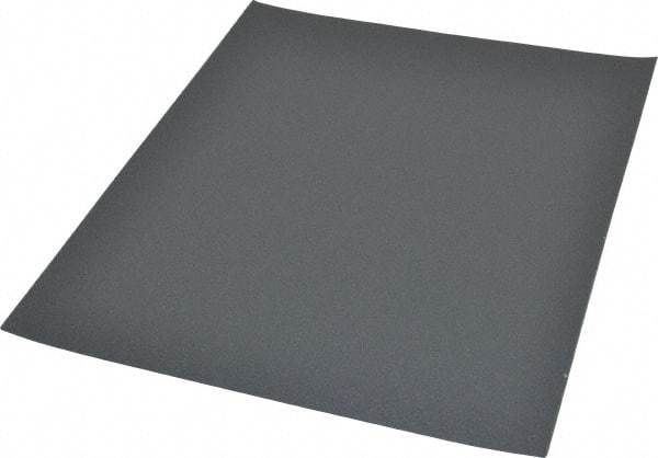 Norton - 280 Grit, Silicon Carbide Sanding Sheet - 11" Long x 9" Wide, Extra Fine Grade, B Weighted Paper Backing - Caliber Tooling