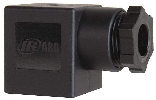 ARO/Ingersoll-Rand - 30mm Stacking Solenoid Valve Connector without Lead Wire - For Use with 1/8 NPT - Caliber Tooling