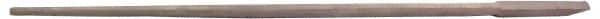 Ampco - 60" OAL Nonsparking Pry Bar - 1-1/4" Wide, Aluminum Bronze - Caliber Tooling