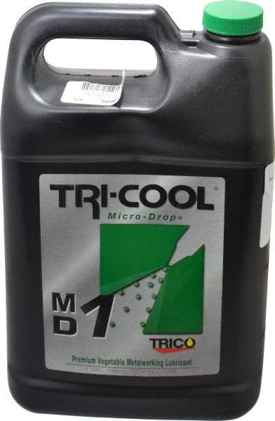 Trico - Micro-Drop MD-1, 1 Gal Bottle Cutting Fluid - Straight Oil, For Machining - Caliber Tooling