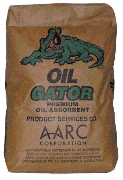 Made in USA - 30 Lb Bag Recycled Cotton Seed Granular Sorbent - Oil Only - Caliber Tooling