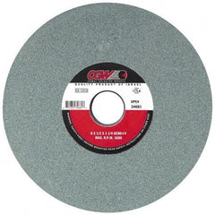 Camel Grinding Wheels - 7" Diam x 1-1/4" Hole x 3/4" Thick, I Hardness, 80 Grit Surface Grinding Wheel - Silicon Carbide, Type 5, Medium Grade, 3,760 Max RPM, Vitrified Bond, One-Side Recess - Caliber Tooling