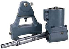 Interstate - Milling Head Angle Attachment Set - R8 Spindle Taper, Compatible with Bridgeport Type - Caliber Tooling