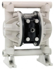 ARO/Ingersoll-Rand - 1/2" NPT, Nonmetallic, Air Operated Diaphragm Pump - Santoprene Diaphragm, Polypropylene Housing - Caliber Tooling