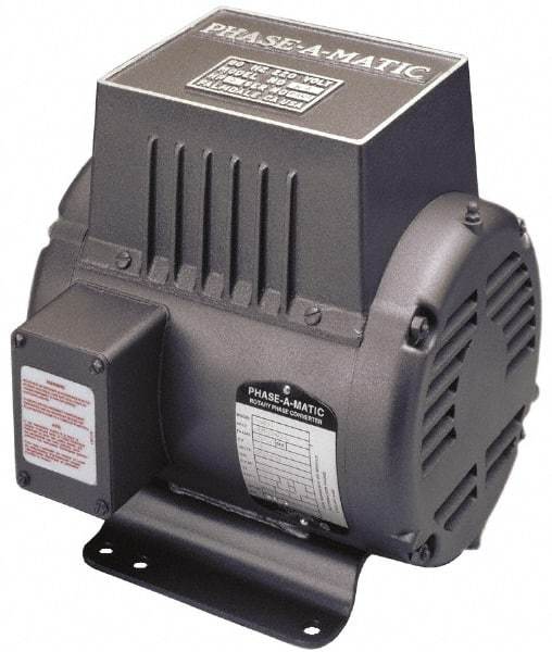 Made in USA - 2 hp Rotary Phase Converter - Caliber Tooling