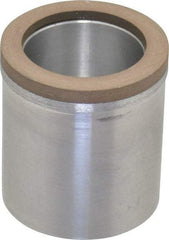 TDR/SRD - 1-3/8" Diam, 1-3/8" Overall Thickness, 180 Grit, Tool & Cutter Grinding Wheel - Very Fine Grade, Diamond - Caliber Tooling