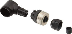 Brad Harrison - 4 Amp, Female 90° to Male 90° Field Attachable Connector Sensor and Receptacle - 250 VAC, 300 VDC, IP67 Ingress Rating - Caliber Tooling