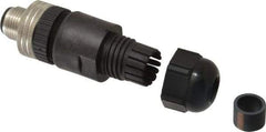 Brad Harrison - 4 Amp, Male Straight Field Attachable Connector Sensor and Receptacle - 250 VAC, 300 VDC, IP67 Ingress Rating - Caliber Tooling