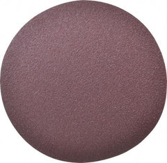 3M - 5" Diam, 80 Grit Aluminum Oxide Adhesive PSA Disc - Medium Grade, Maroon, J Weighted Backing, Flexible, Use with Random Orbital Sanders - Caliber Tooling