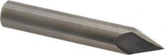 Accupro - 1/2" Diam 2 Flute Single End Solid Carbide Chamfer Mill - Caliber Tooling