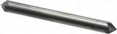 Accupro - 1/4" Diam 4 Flute Double End Solid Carbide Chamfer Mill - Caliber Tooling