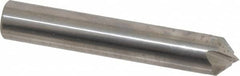 Accupro - 1/2" Diam 4 Flute Single End Solid Carbide Chamfer Mill - Caliber Tooling