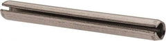 Value Collection - 3/32" Diam x 7/8" Long Slotted Spring Pin - Grade 18-8 Stainless Steel - Caliber Tooling