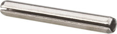 Value Collection - 3/16" Diam x 1-1/2" Long Slotted Spring Pin - Grade 18-8 Stainless Steel - Caliber Tooling