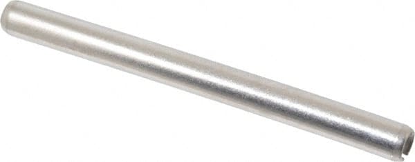 Value Collection - 1/4" Diam x 3" Long Slotted Spring Pin - Grade 18-8 Stainless Steel - Caliber Tooling