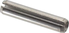 Value Collection - 5/16" Diam x 1-1/2" Long Slotted Spring Pin - Grade 18-8 Stainless Steel - Caliber Tooling