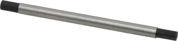 Interstate - 3/16" Face Diam, Standard Lathe Mandrel - 3" OAL - Caliber Tooling