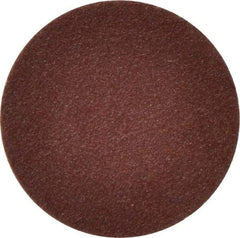 Merit Abrasives - 1-1/2" Disc Diam, 100 Grit, Aluminum Oxide Quick Change Disc - Type S Attaching System, Coated, Maroon, Fine Grade, 30,000 RPM - Caliber Tooling