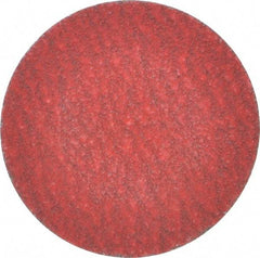 Merit Abrasives - 2" Disc Diam, 80 Grit, Ceramic Quick Change Disc - Type R Attaching System, Coated, Medium Grade, 30,000 RPM - Caliber Tooling