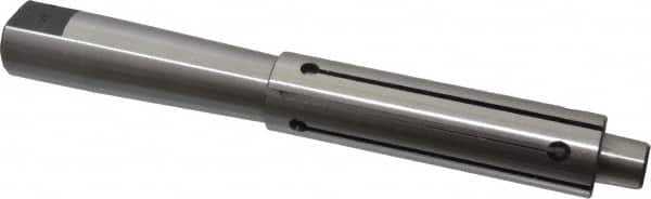 Interstate - 7/8 to 1" Grip, Expanding Lathe Mandrel - 7/8" Shank Diam, 3-1/2" Sleeve Length, 7" Arbor Length - Caliber Tooling