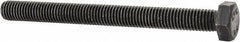 Value Collection - M12x1.75mm Metric Coarse, 130mm Length Under Head Hex Head Cap Screw - Fully Threaded, Grade 8.8 Steel, Uncoated, 19mm Hex - Caliber Tooling