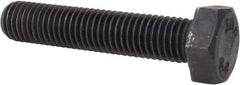 Value Collection - M12x1.75mm Metric Coarse, 60mm Length Under Head Hex Head Cap Screw - Fully Threaded, Grade 8.8 Steel, Uncoated, 19mm Hex - Caliber Tooling