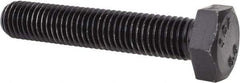 Value Collection - M12x1.75mm Metric Coarse, 65mm Length Under Head Hex Head Cap Screw - Fully Threaded, Grade 8.8 Steel, Uncoated, 19mm Hex - Caliber Tooling