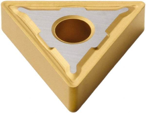 Seco - TNMG543 M5 Grade TP40 Carbide Turning Insert - TiC/TiCN/TiN Finish, 60° Triangle, 5/8" Inscr Circle, 1/4" Thick, 3/64" Corner Radius - Caliber Tooling