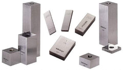 Mitutoyo - 0.109" Rectangular Steel Gage Block - Accuracy Grade AS-1, Includes Certificate of Inspection - Caliber Tooling