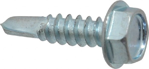 Value Collection - #10, Hex Washer Head, Hex Drive, 3/4" Length Under Head, #3 Point, Self Drilling Screw - Caliber Tooling